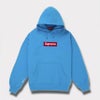  Supreme シュプリーム 2025AW Box Logo Hooded Sweatshirt ボックスロゴフードパーカー シアン