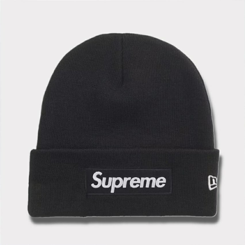Supreme シュプリーム 2025AW New Era Box Logo Beanie ニューエラ ボックスロゴビーニー ブラック