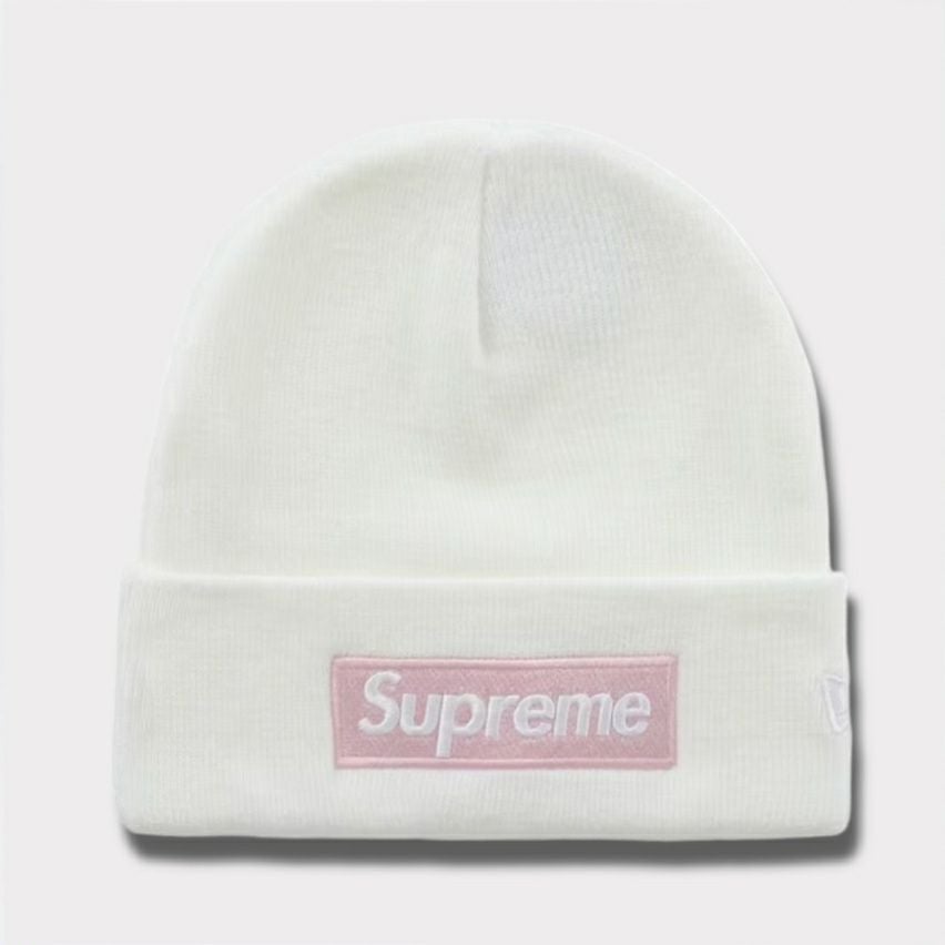 Supreme シュプリーム 2025AW New Era Box Logo Beanie ニューエラ ボックスロゴビーニー ホワイト