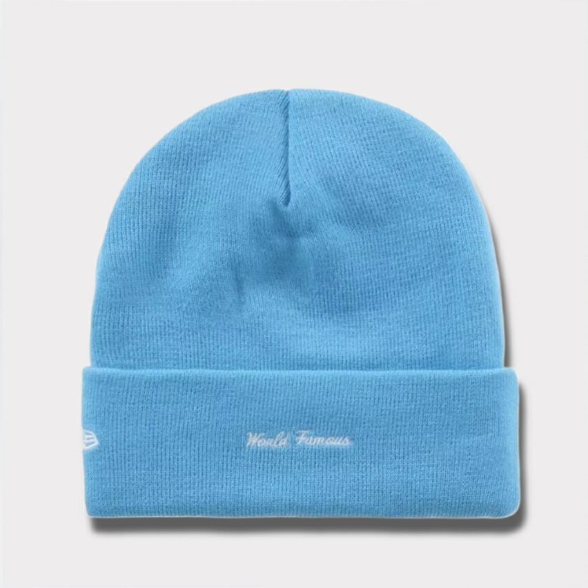 > Supreme シュプリーム 2025AW New Era Box Logo Beanie ニューエラ ボックスロゴビーニー シアン1