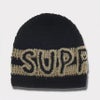 Supreme シュプリーム 2025AW Crochet Logo Beanie クロシェットロゴビーニー ブラック