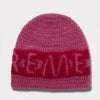 Supreme シュプリーム 2025AW Crochet Logo Beanie クロシェットロゴビーニー ピンク1