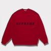 Supreme シュプリーム 2025AW Contrast Logo Sweater コントラストロゴセーター レッド