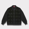 Supreme シュプリーム 2025AW Studded Suede Zip Up Cardigan　スタッズスエードジップアップカーディガン　ブラック