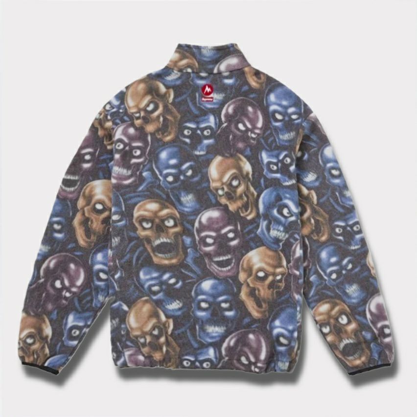 Supreme シュプリーム 2025AW Marmot Fleece Jacket マーモット フリースジャケット スカルパイル1