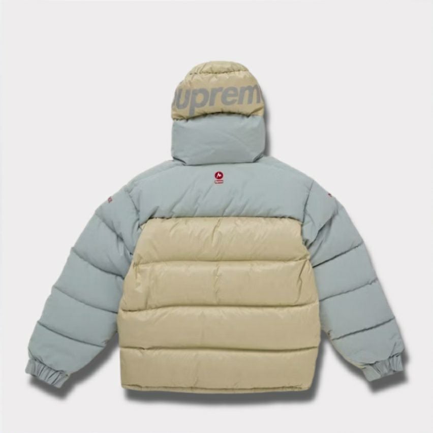 Supreme シュプリーム 2025AW Marmot 800-Fill Down Parka マーモット 800フィルダウンパーカー タン1