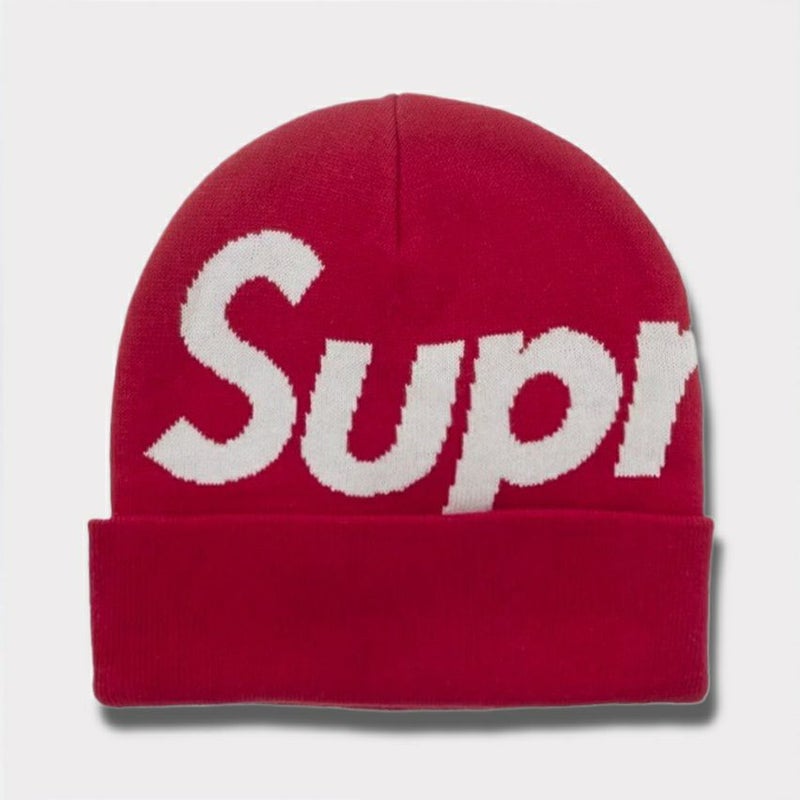 Supreme シュプリーム 2025AW Big Logo Beanie ビッグロゴビーニー レッド