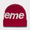 Supreme シュプリーム 2025AW Big Logo Beanie ビッグロゴビーニー レッド1