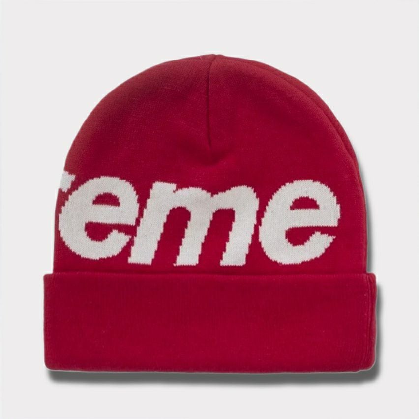 Supreme シュプリーム 2025AW Big Logo Beanie ビッグロゴビーニー レッド1