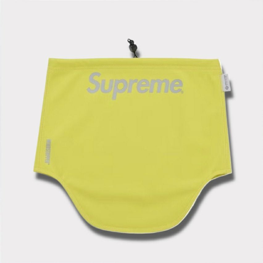 Supreme シュプリーム 2025AW Windstopper Neck Gaiter ウィンドストッパーネックゲイター ネックウォーマー イエロー