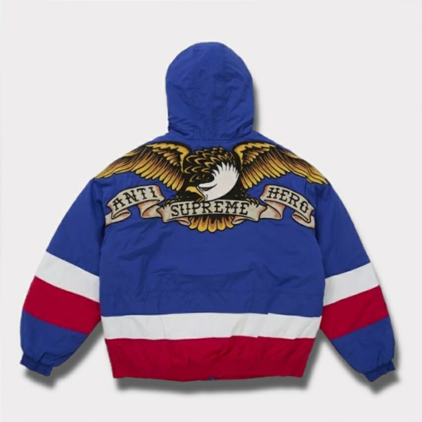 Supreme シュプリーム 2025AW ANTIHERO Stadium Jacket　アンタイヒーロー スタジアム ジャケット ブルー1