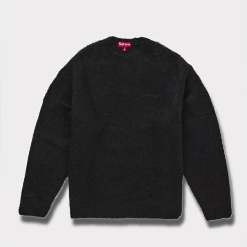 Supreme シュプリーム 2025AW Brushed Mohair Sweater ブラッシュド モヘア セーター ブラック