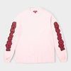  Supreme シュプリーム 2026SS Cracked Sleeve L/S Top Tee クラックドスリーブ ロングスリーブトップTシャツ ウォッシュドピンク