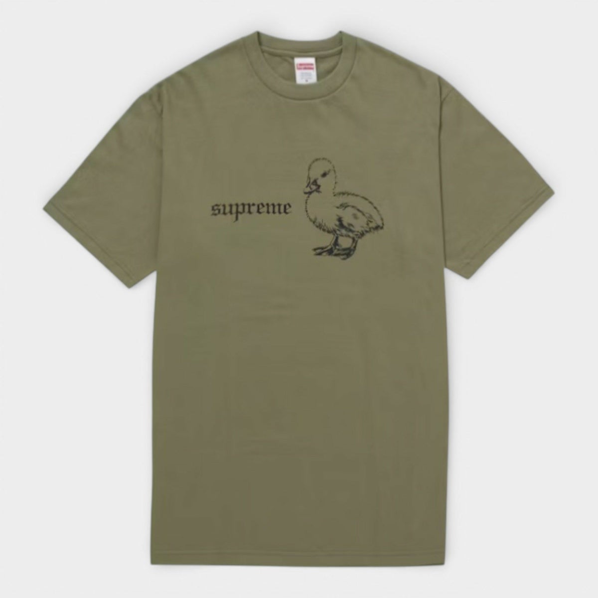 Supreme シュプリーム 2026SS Duck Tee ダック Tシャツ ライトオリーブ