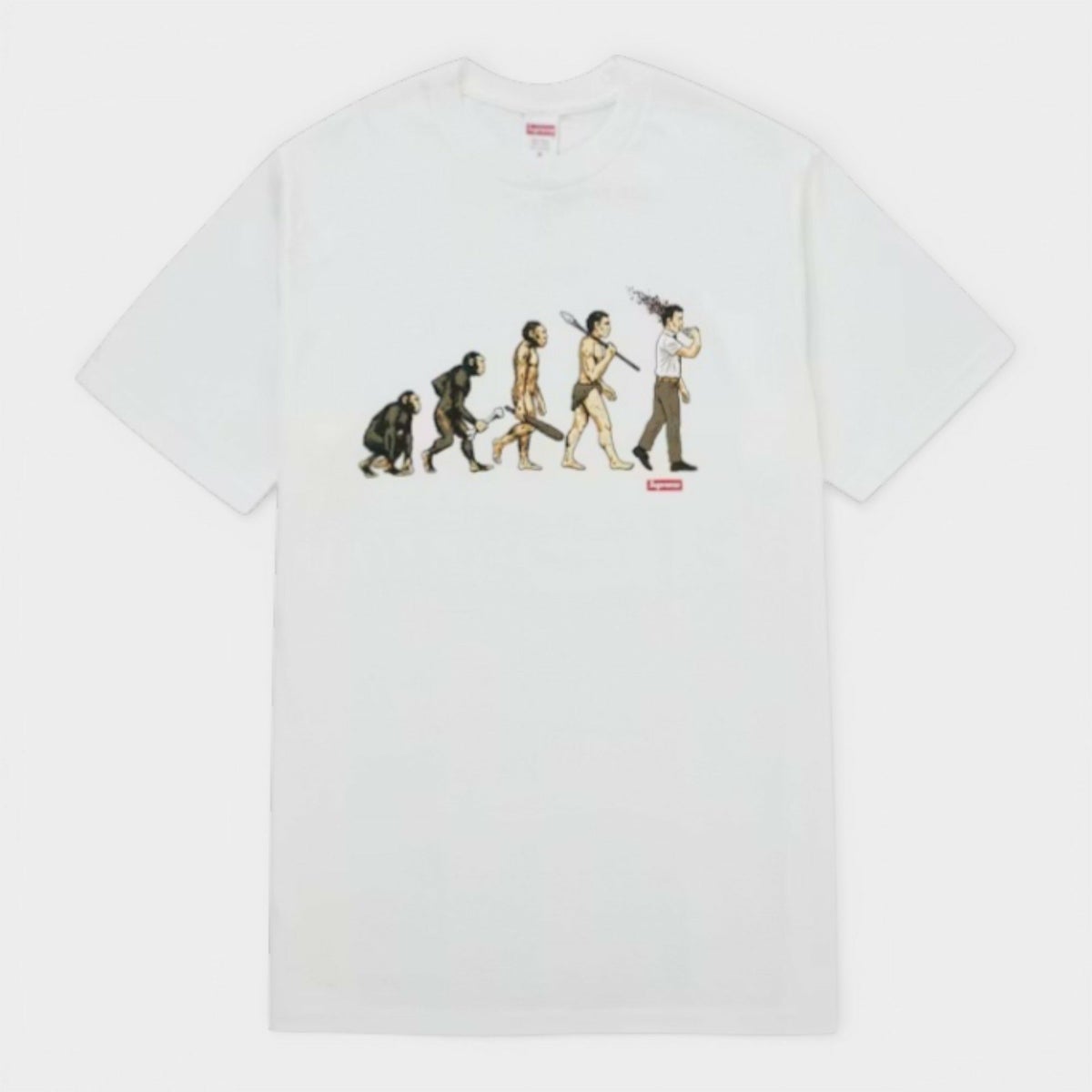  Supreme シュプリーム 2026SS Evolution Tee エボリューション Tシャツ ホワイト