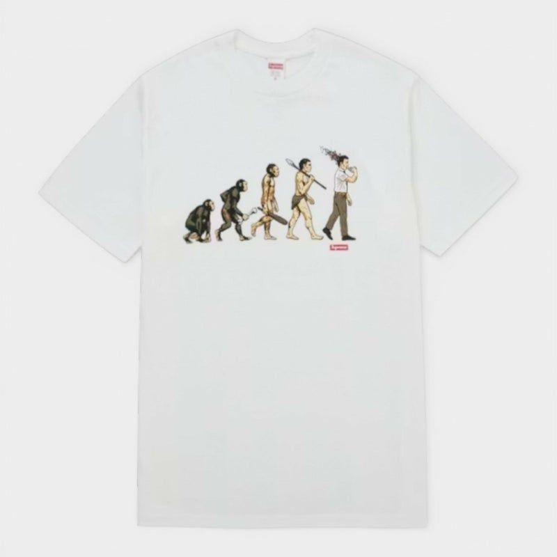  Supreme シュプリーム 2026SS Evolution Tee エボリューション Tシャツ ホワイト