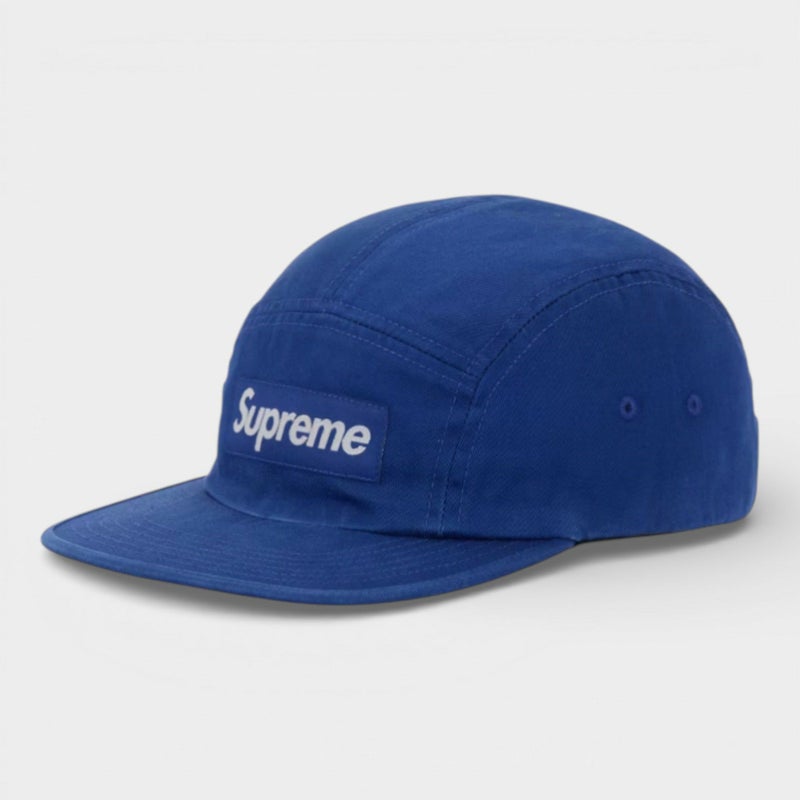  Supreme シュプリーム 2026SS Washed Chino Twill Camp Cap　ウォッシュド チノツイル キャンプキャップ ロイヤル