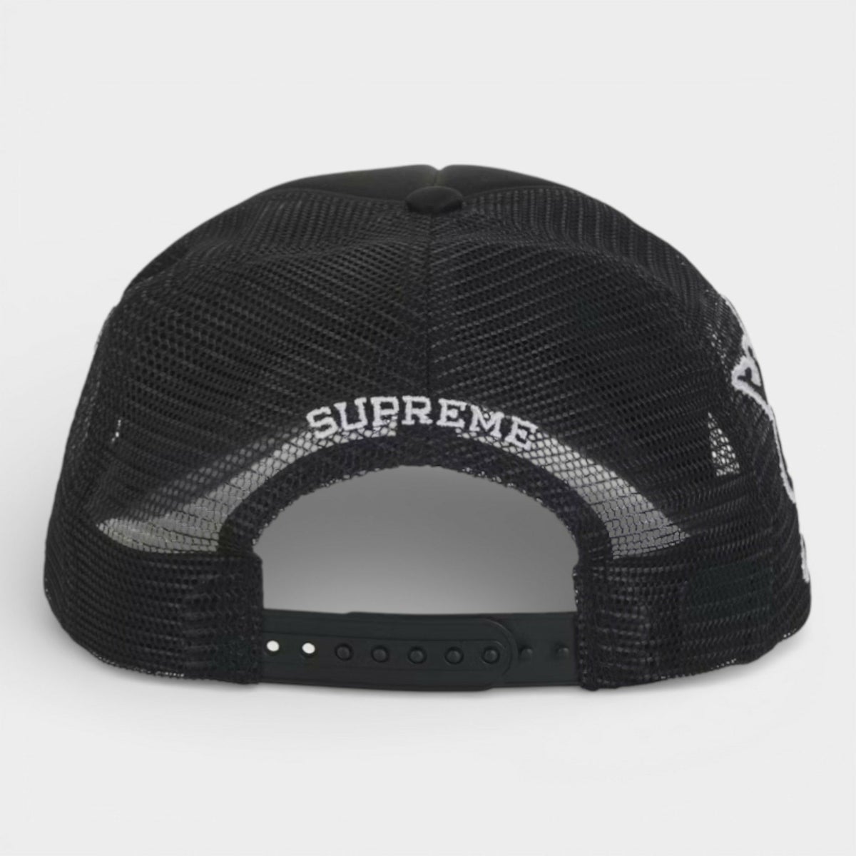 Supreme シュプリーム 2026SS University Mesh Back 5-Panel Cap ユニバーシティ メッシュバック 5パネルキャップ ブラック3