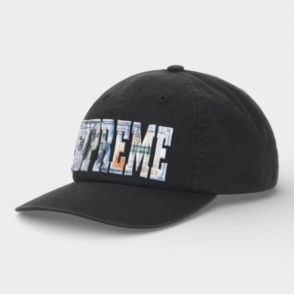 Supreme シュプリーム 2026SS Embroidered Money Logo 6-Panel Cap エンブロイダード マネーロゴ 6パネルキャップ ブラック