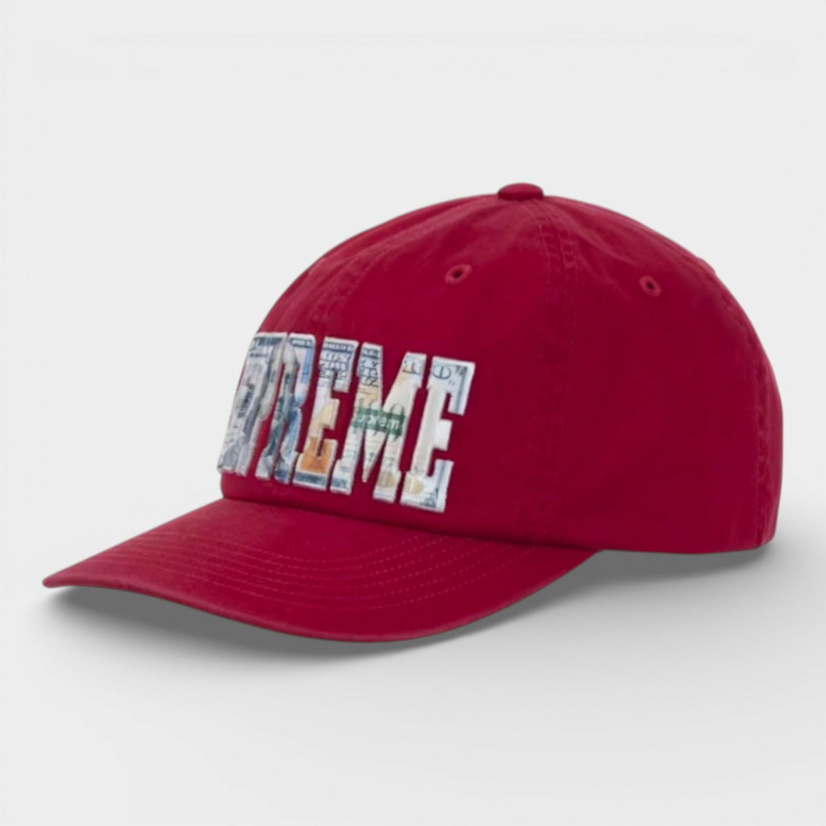Supreme シュプリーム 2026SS Embroidered Money Logo 6-Panel Cap エンブロイダード マネーロゴ 6パネルキャップ レッド