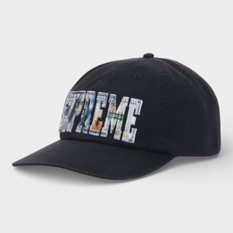 Supreme シュプリーム 2026SS Embroidered Money Logo 6-Panel Cap エンブロイダード マネーロゴ 6パネルキャップ ネイビー