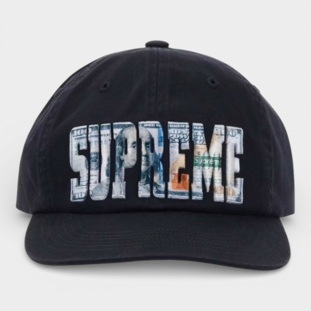 Supreme シュプリーム 2026SS Embroidered Money Logo 6-Panel Cap エンブロイダード マネーロゴ 6パネルキャップ ネイビー1