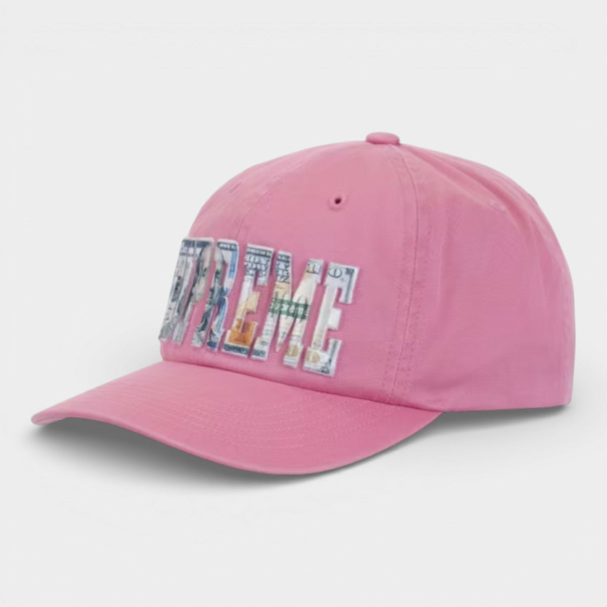 Supreme シュプリーム 2026SS Embroidered Money Logo 6-Panel Cap エンブロイダード マネーロゴ 6パネルキャップ ピンク