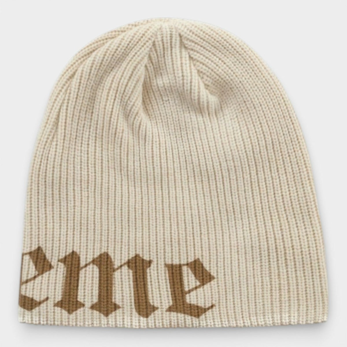 Supreme シュプリーム 2026SS Old English Printed Beanie オールドイングリッシュ プリンテッドビーニー ストーン1