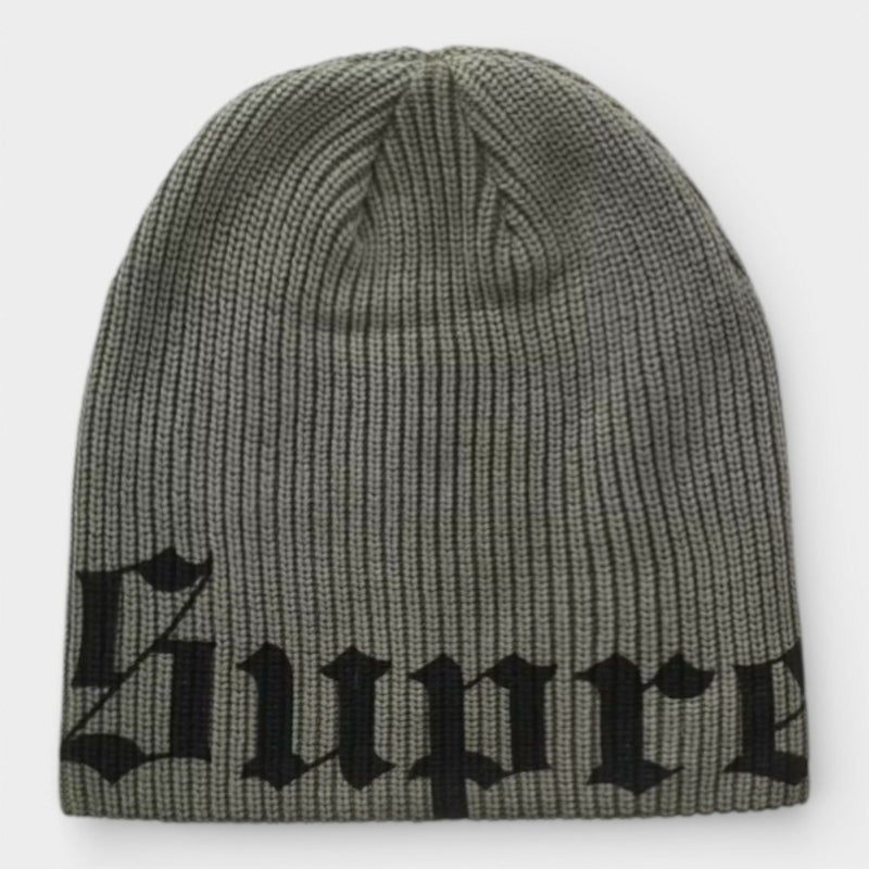  Supreme シュプリーム 2026SS Old English Printed Beanie オールドイングリッシュ プリンテッドビーニー オリーブ