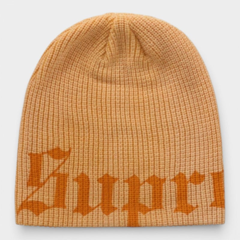 Supreme シュプリーム 2026SS Old English Printed Beanie オールドイングリッシュ プリンテッドビーニー ライトオレンジ