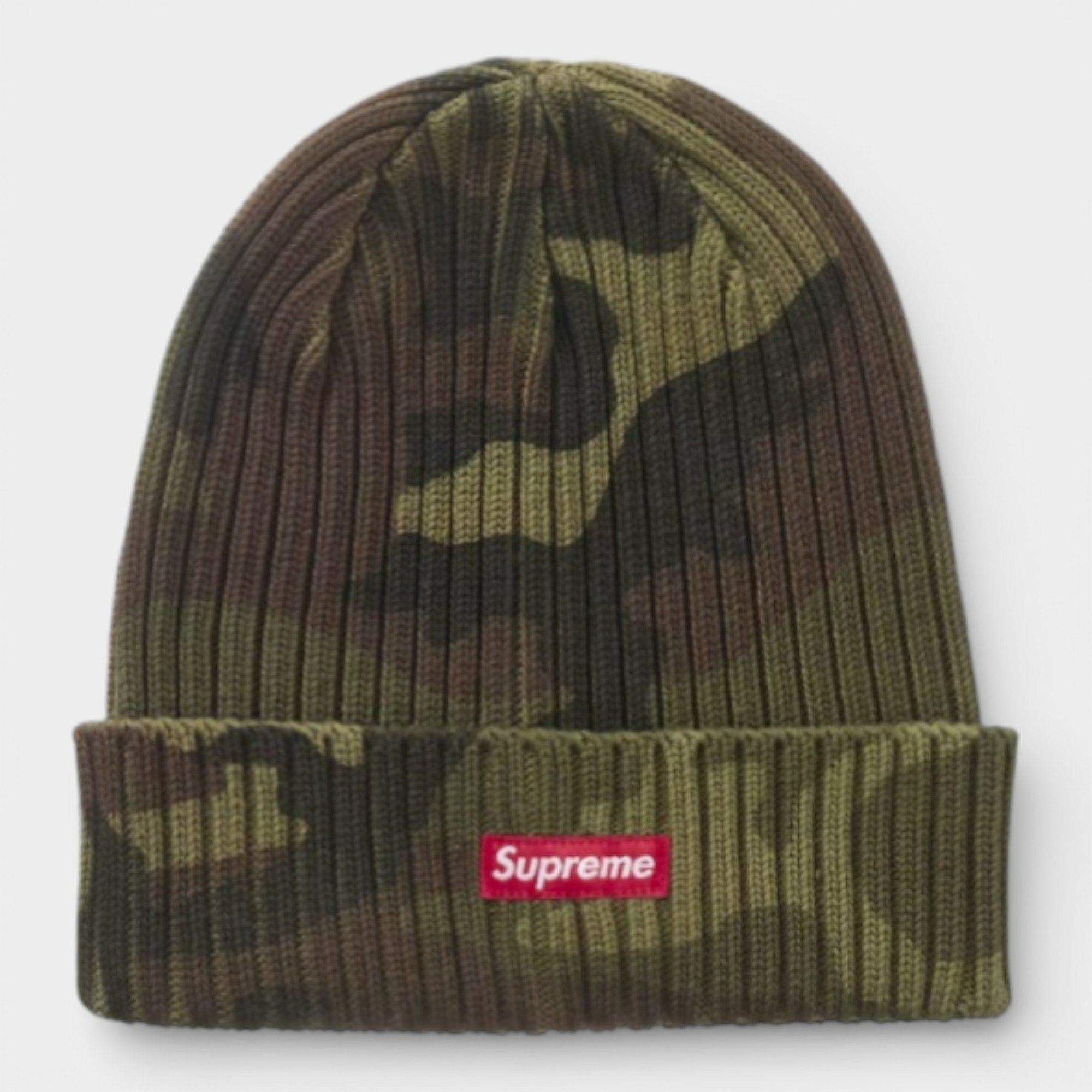 新品タグ付き　Overdyed Beanie \"llic シルバー Supreme Overdyed Beanie 