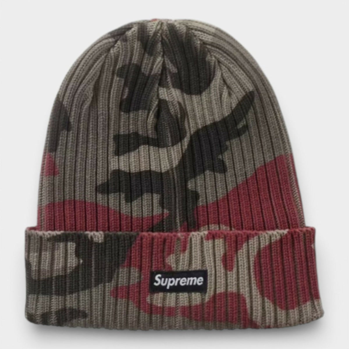 Supreme シュプリーム 2026SS Overdyed Beanie オーバーダイド ビーニー レッドカモ