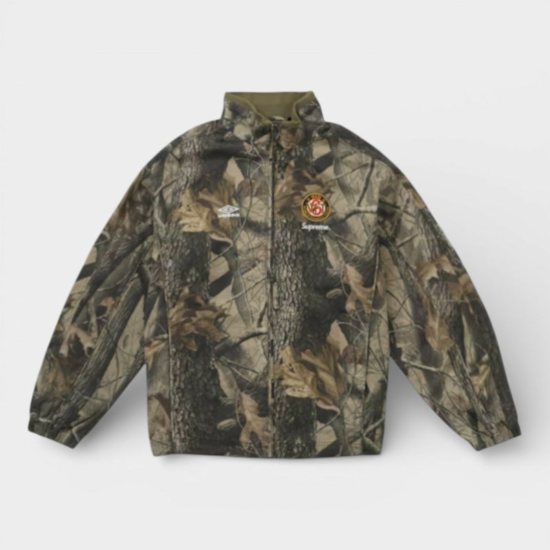 Supreme シュプリーム 2026SS Umbro Cotton Ripstop Track Jacket アンブロ コットンリップストップ トラックジャケット リアルツリーハードウッドカモ