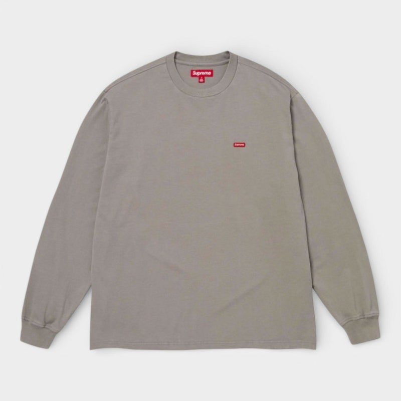 Supreme シュプリーム 2026SS Small Box L/S Tee スモールボックス ロングスリーブ Tシャツ グレー