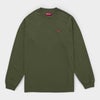 Supreme シュプリーム 2026SS Small Box L/S Tee スモールボックス ロングスリーブ Tシャツ ダークオリーブ
