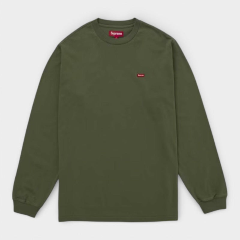 Supreme シュプリーム 2026SS Small Box L/S Tee スモールボックス ロングスリーブ Tシャツ ダークオリーブ
