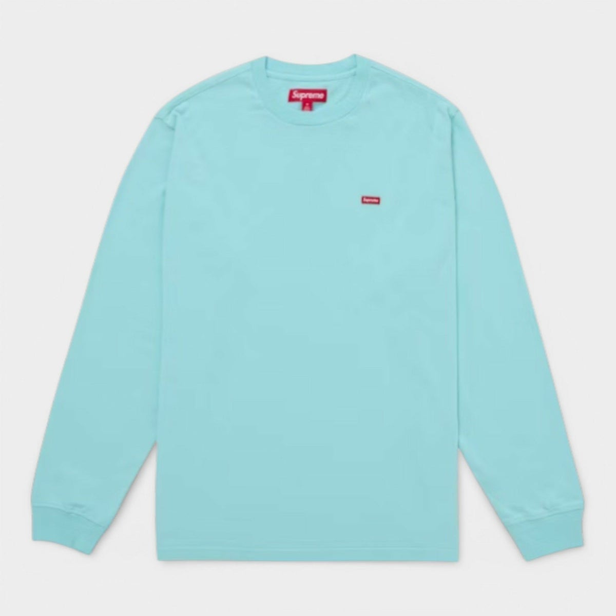 Supreme シュプリーム 2026SS Small Box L/S Tee スモールボックス ロングスリーブ Tシャツ シアン