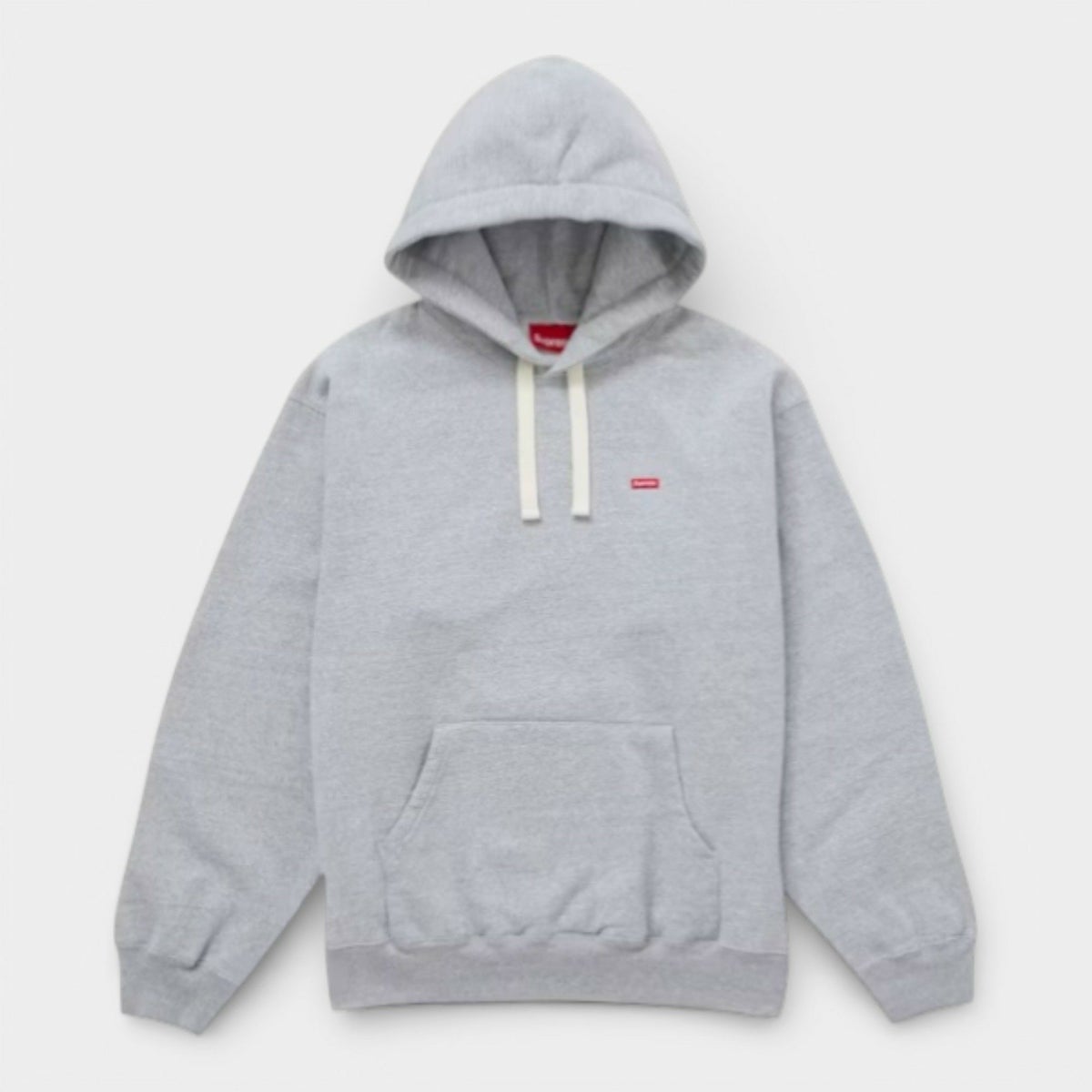 Supreme シュプリーム 2026SS Small Box Drawcord Hooded Sweatshirt スモールボックス ドローコード フーデッドスウェットパーカー ヘザーグレー