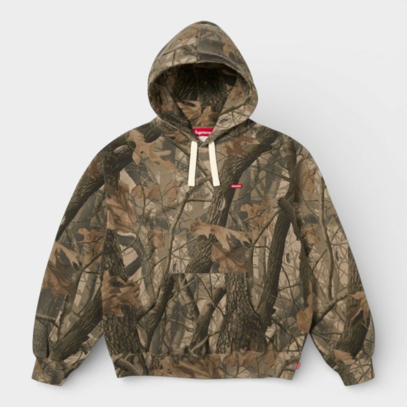 Supreme シュプリーム 2026SS Small Box Drawcord Hooded Sweatshirt スモールボックス ドローコード フーデッドスウェットパーカー リアルツリーハードウッドカモ