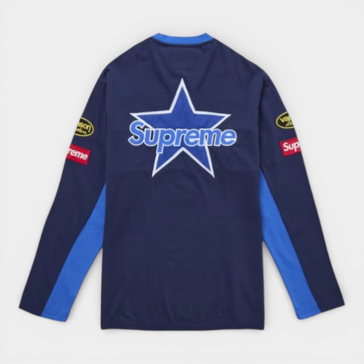 Supreme シュプリーム 2026SS Vanson Leathers L/S Top バンソンレザーズ ロングスリーブトップ ネイビー1