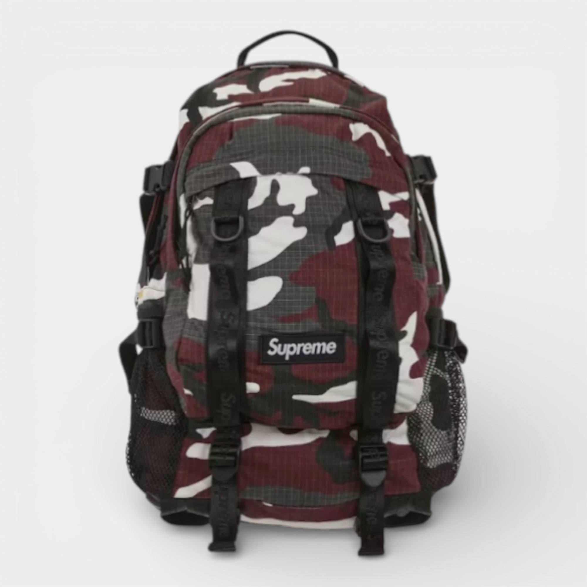 【supreme】　シュプリーム　リップストップバックパック Supreme シュプリーム 17SS Cordura Ripstop Nylon Backpack Bag