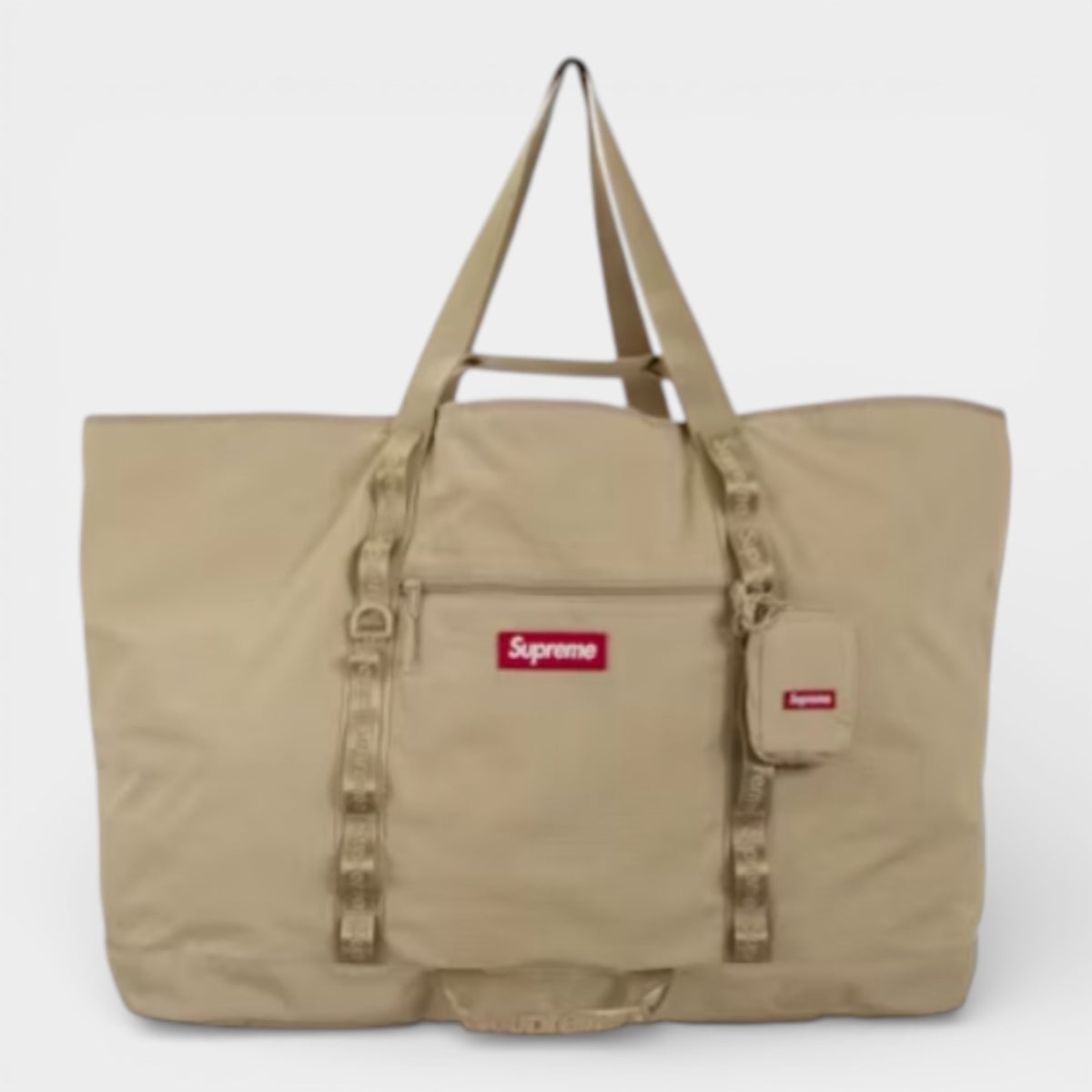 Supreme シュプリーム 2026SS X-Large Tote Bag + Utility Pouch XL トートバッグ + ユーティリティポーチ タン