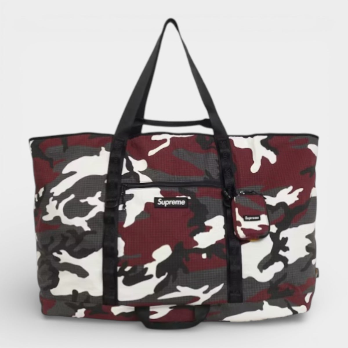Supreme シュプリーム 2026SS X-Large Tote Bag + Utility Pouch XL トートバッグ + ユーティリティポーチ レッドカモ