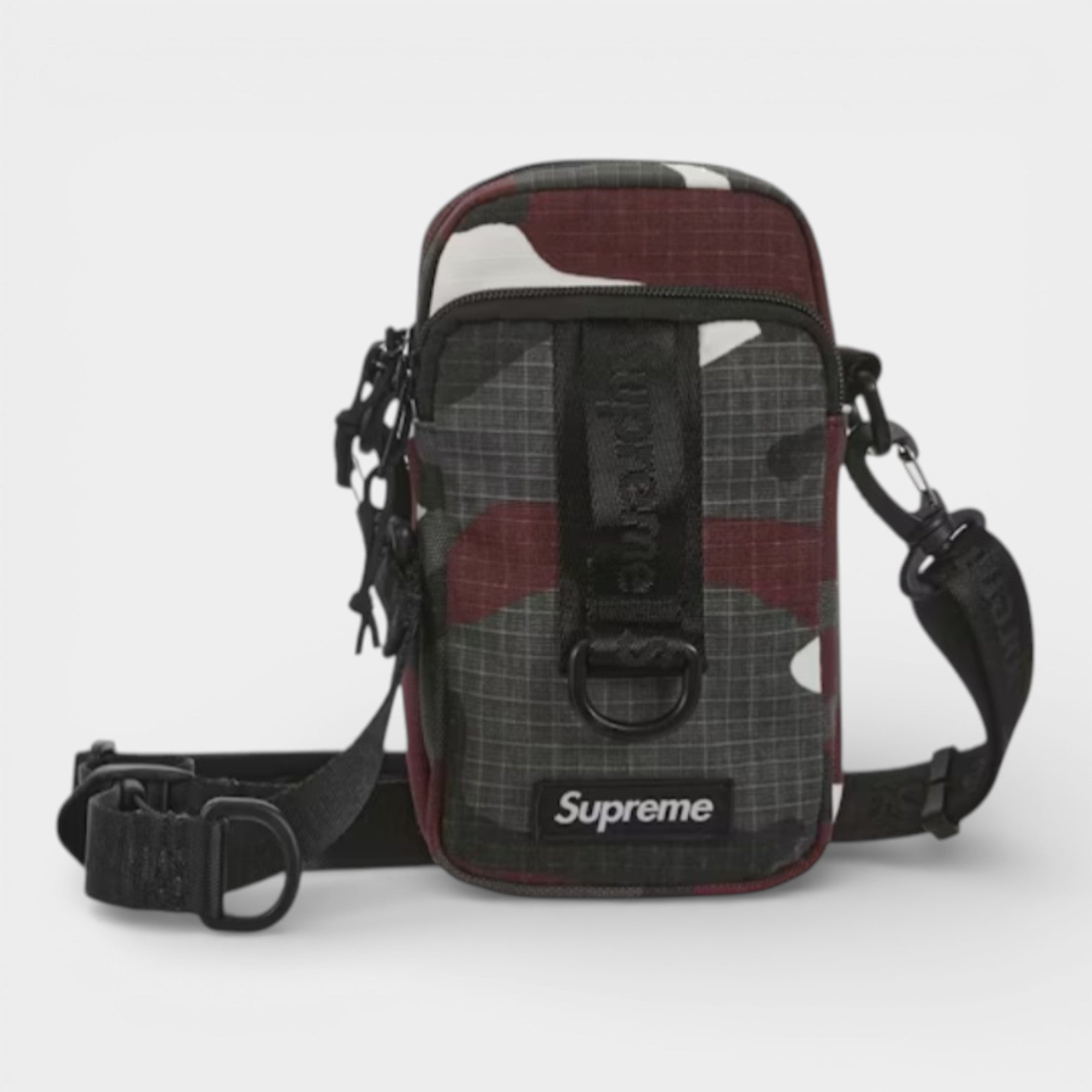 【最終値下】Supreme20SSWaist Bag カモ柄 ショルダーバッグ Supreme（シュプリーム） 20SS Waist Bag Blue Camo カモ柄 メッシュ