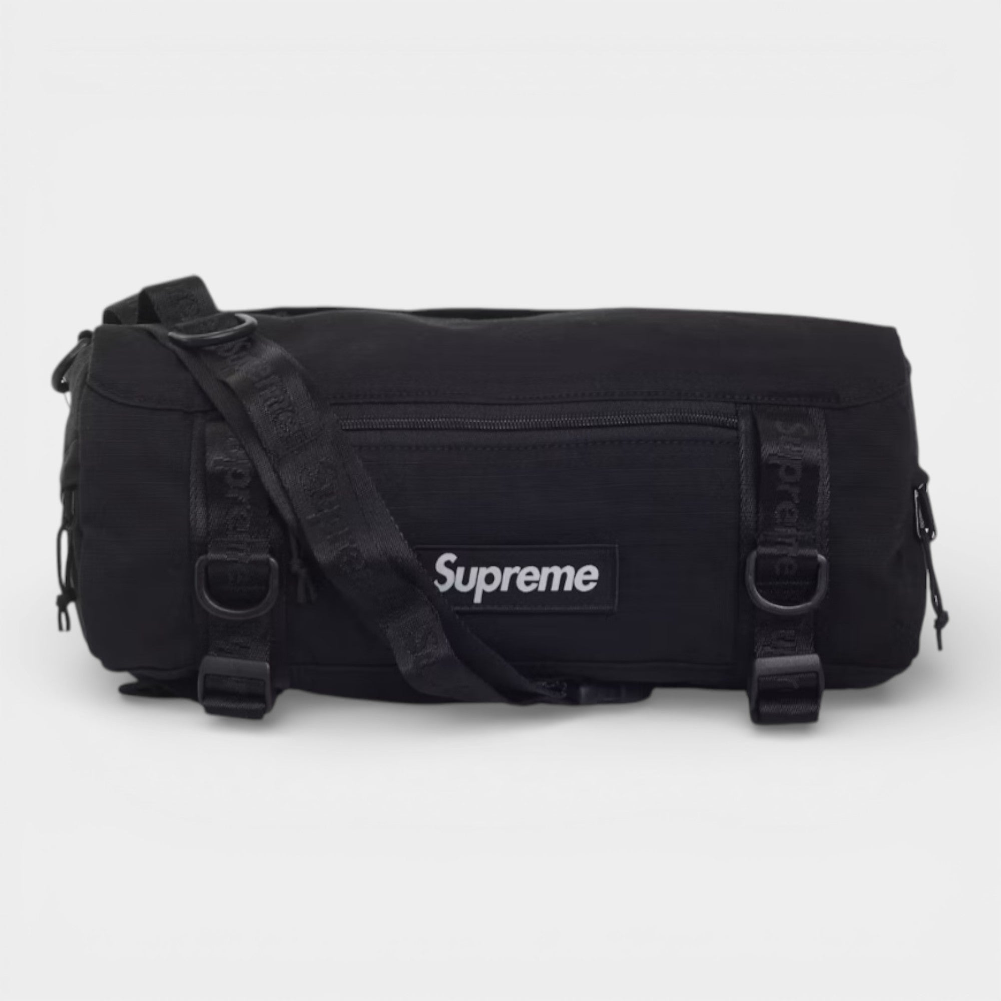 Supreme ウエストバッグ 黒 SS18 コーデュラ ナイロン Supreme シュプリーム 18SS Cordura Ripstop Nylon Waist bag