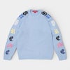 Supreme シュプリーム 2026SS Old English Sleeves Sweater オールドイングリッシュ スリーブセーター ライトブルー
