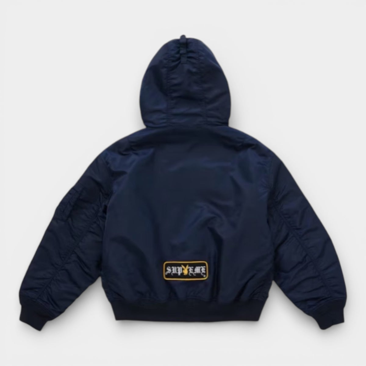 Supreme シュプリーム 2026SS Playboy Hooded MA-1 プレイボーイ フーデッド MA-1　ネイビー1