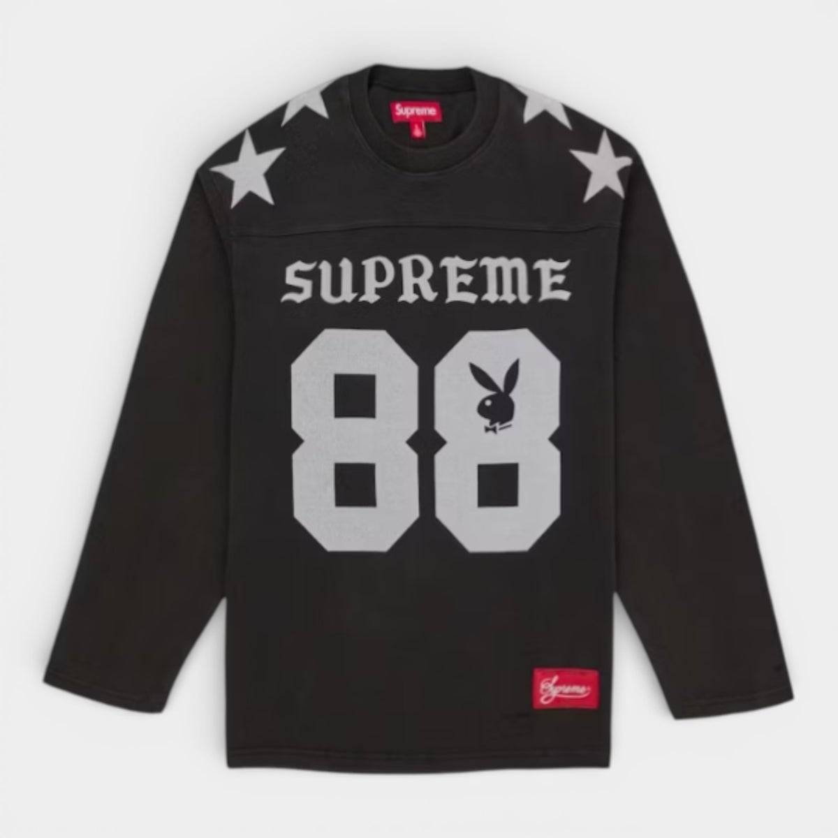 Supreme シュプリーム 2026SS Playboy L/S Football Top　プレイボーイ ロングスリーブ フットボールトップTシャツ ブラック