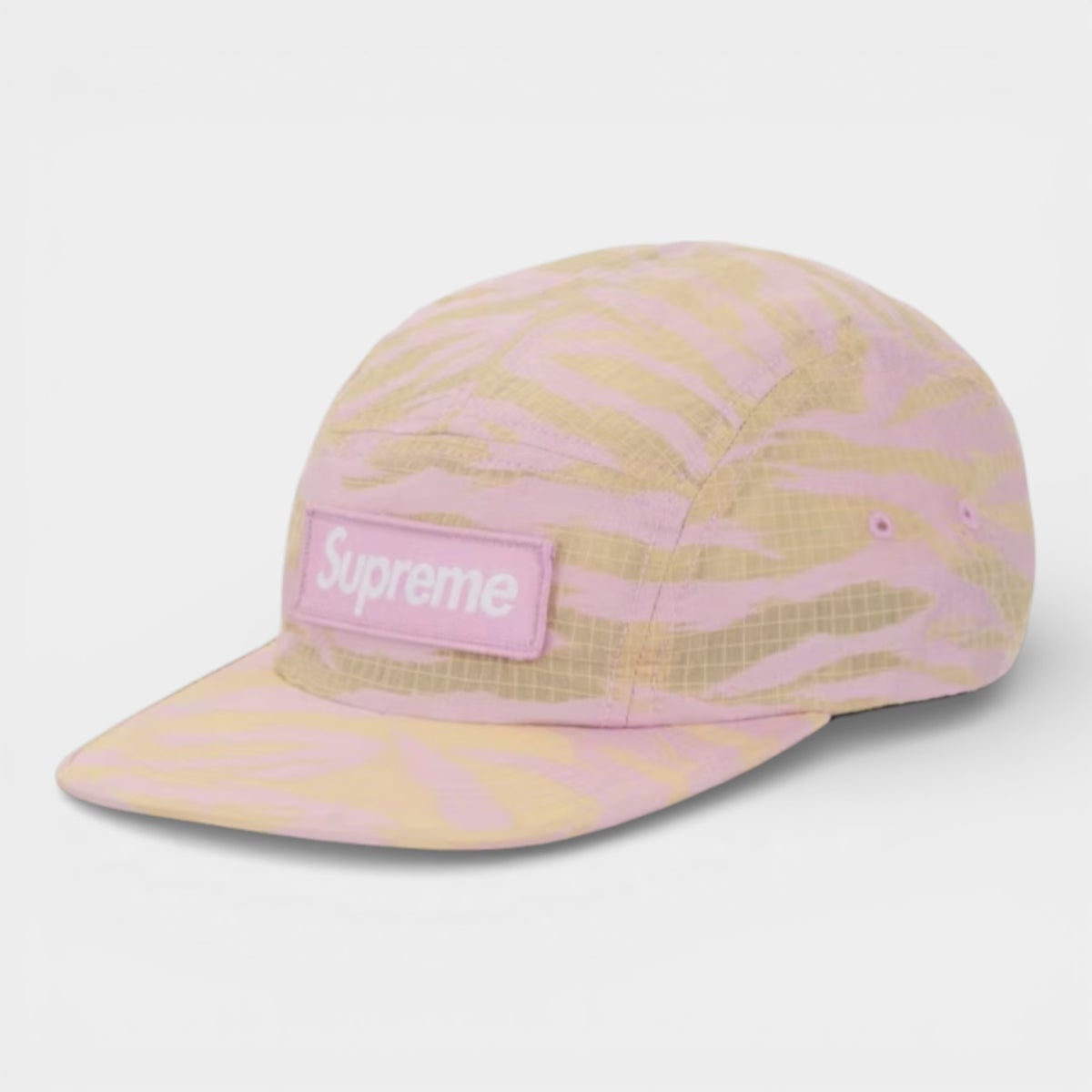 Supreme シュプリーム 2026SS Tiger Camo Ripstop Camp Cap タイガーカモ リップストップ キャンプキャップ ピンク