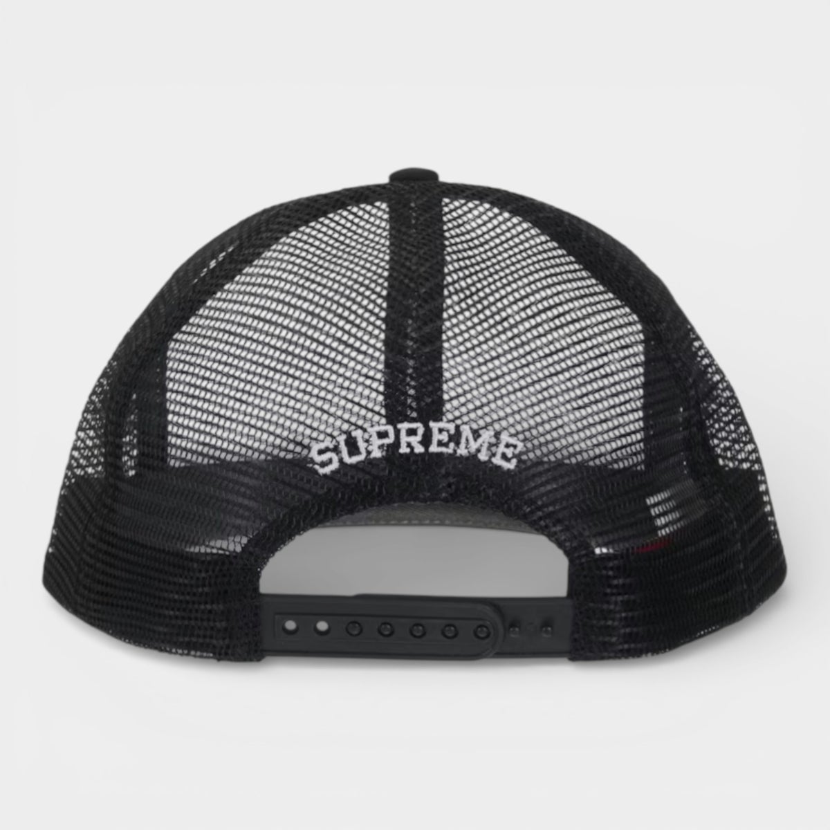 Supreme シュプリーム 2026SS Playboy Mesh Back 5-Panel プレイボーイ メッシュバック 5パネル キャップ ブラック1
